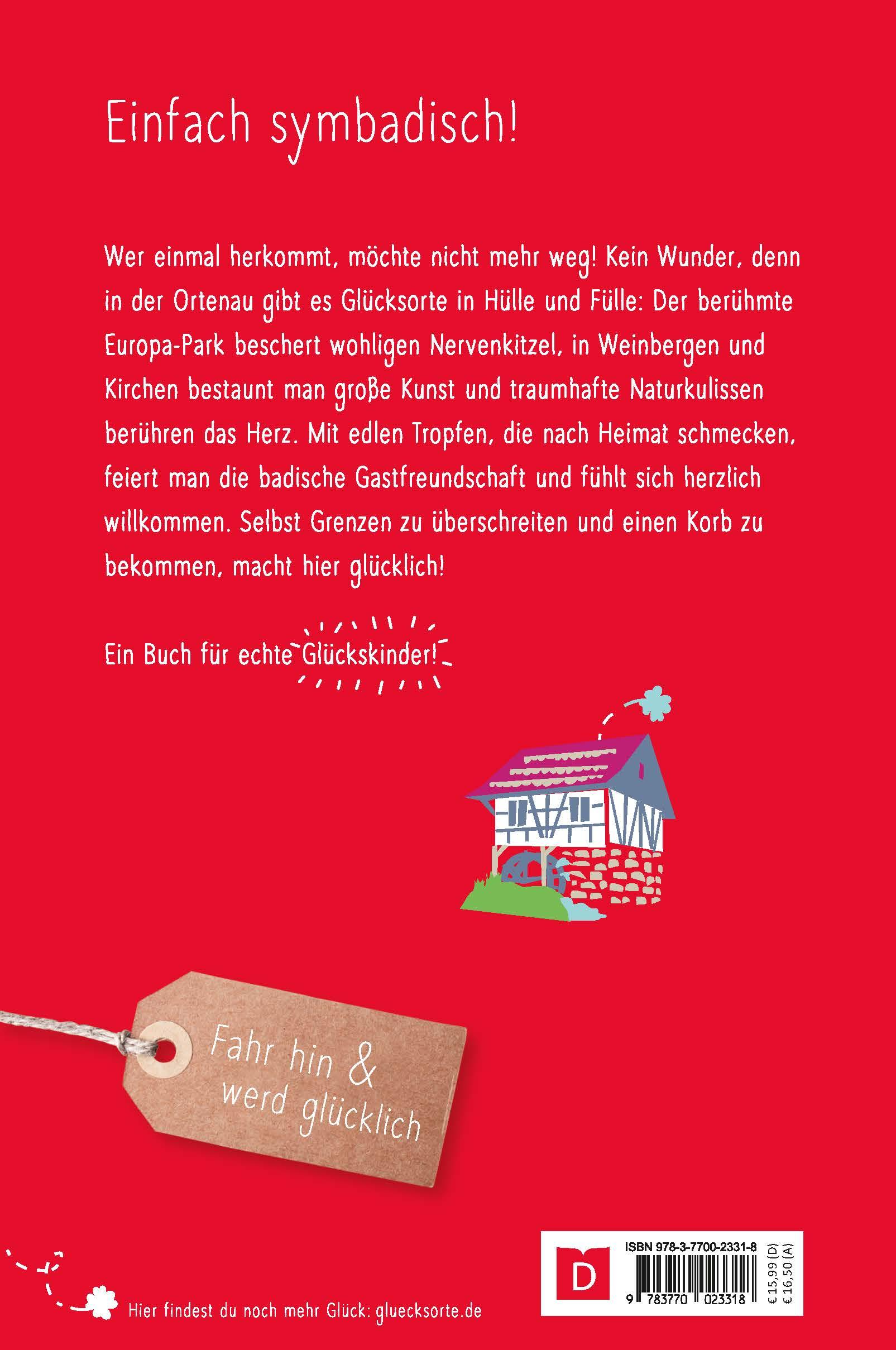 Rückseitencover Glücksorte in der Ortenau