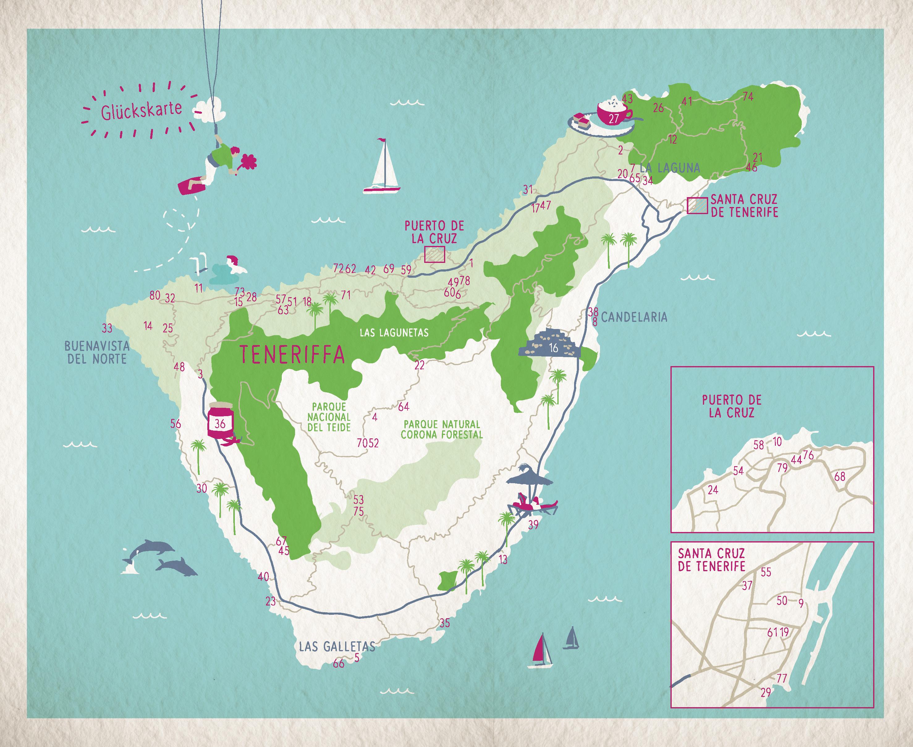Beispielinhalt (Bild) Glücksorte auf Teneriffa