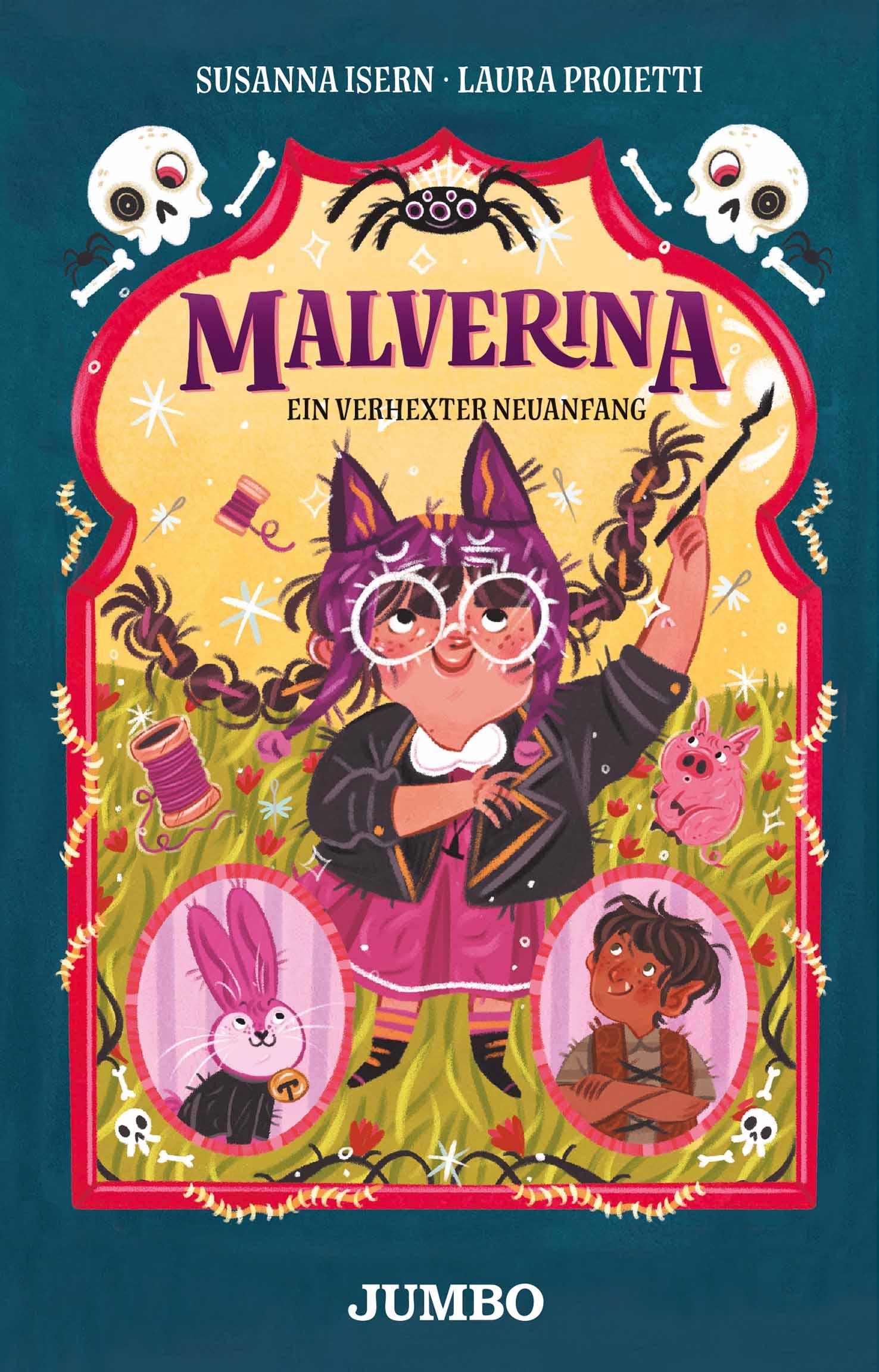 Vorderes Coverbild Malverina 02. Ein verhexter Neuanfang