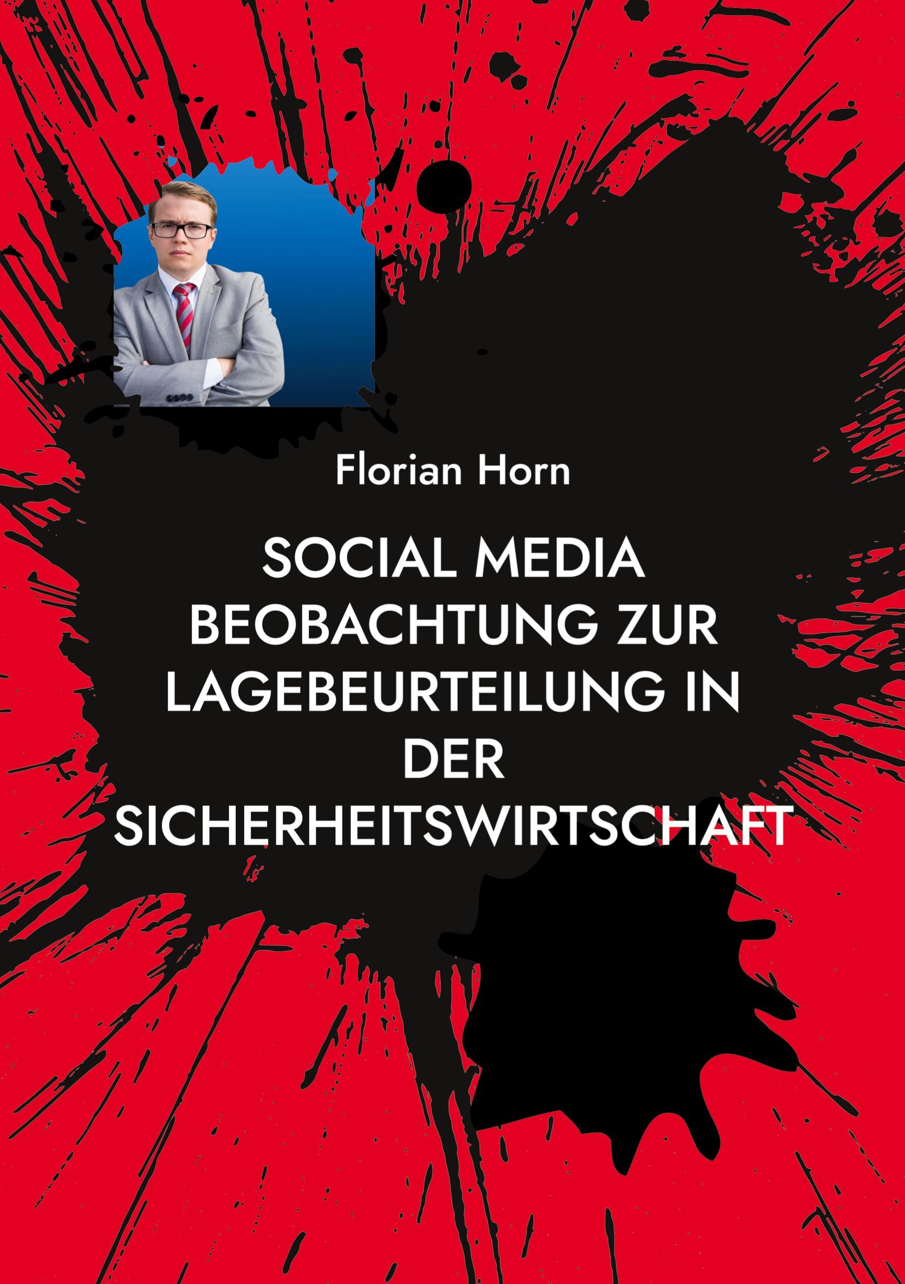 Vorderes Coverbild Social Media Beobachtung zur Lagebeurteilung in der Sicherheitswirtschaft