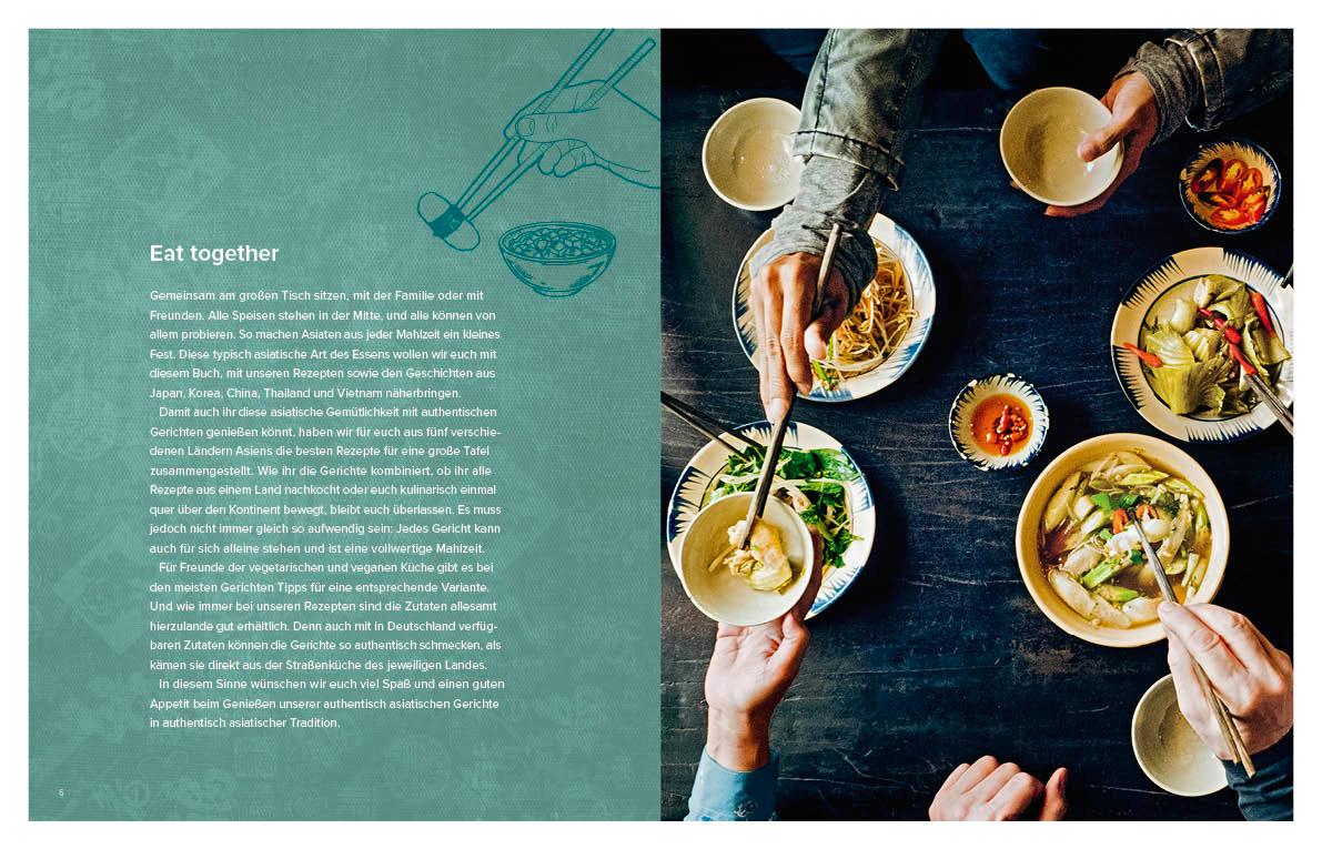 Beispielinhalt (Bild) Authentic Asian Food - Gemeinsam genießen