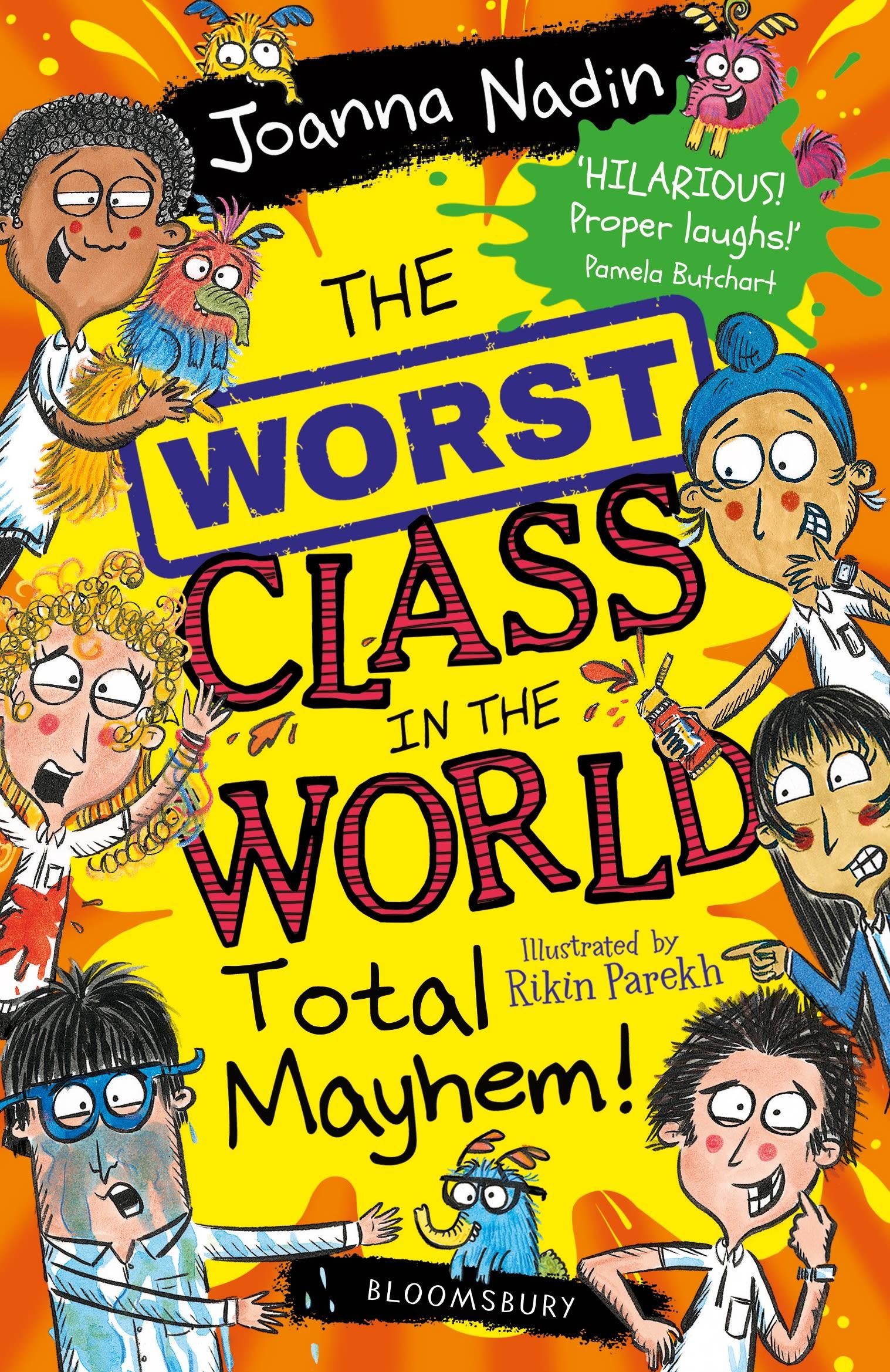 Vorderes Coverbild The Worst Class in the World Total Mayhem!