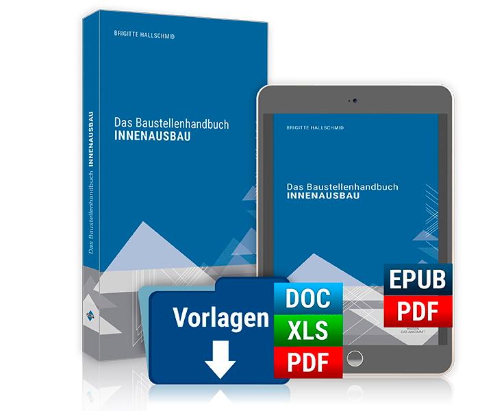 Vorderes Coverbild Das Baustellenhandbuch für den Innenausbau