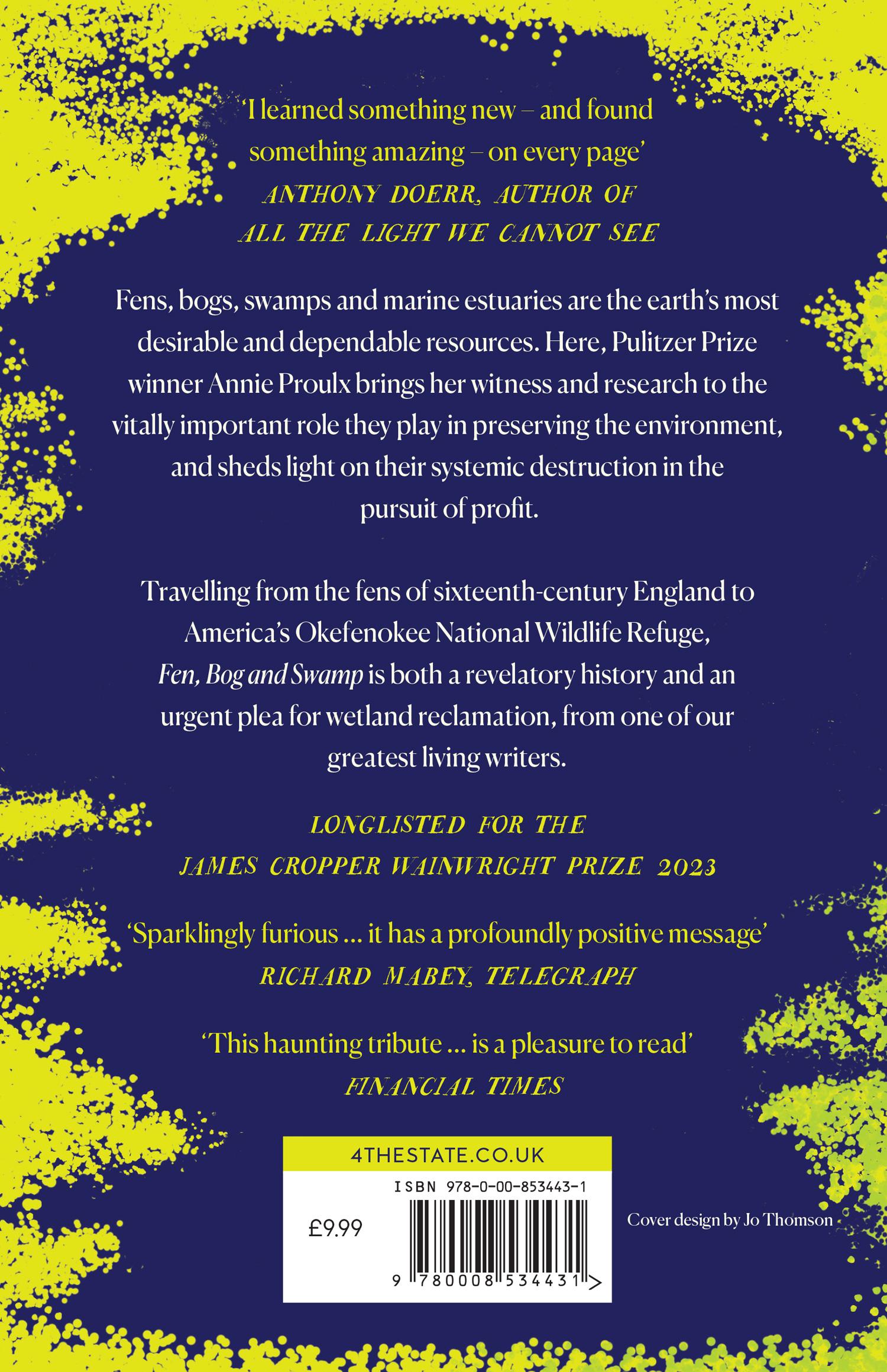 Rückseitencover Fen, Bog and Swamp