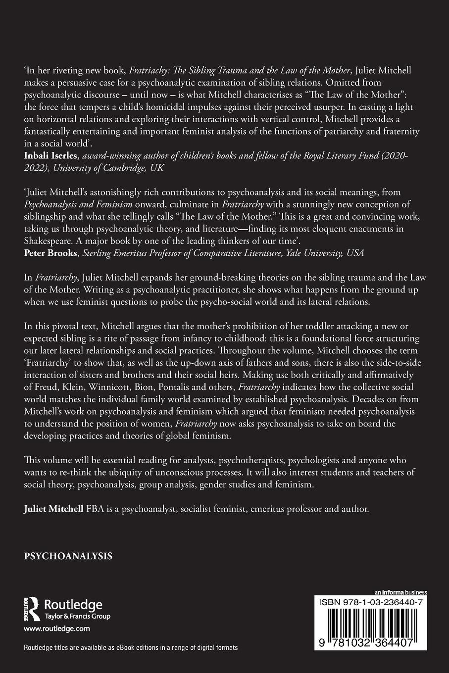 Rückseitencover Fratriarchy