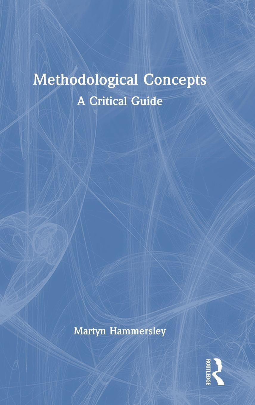 Vorderes Coverbild Methodological Concepts