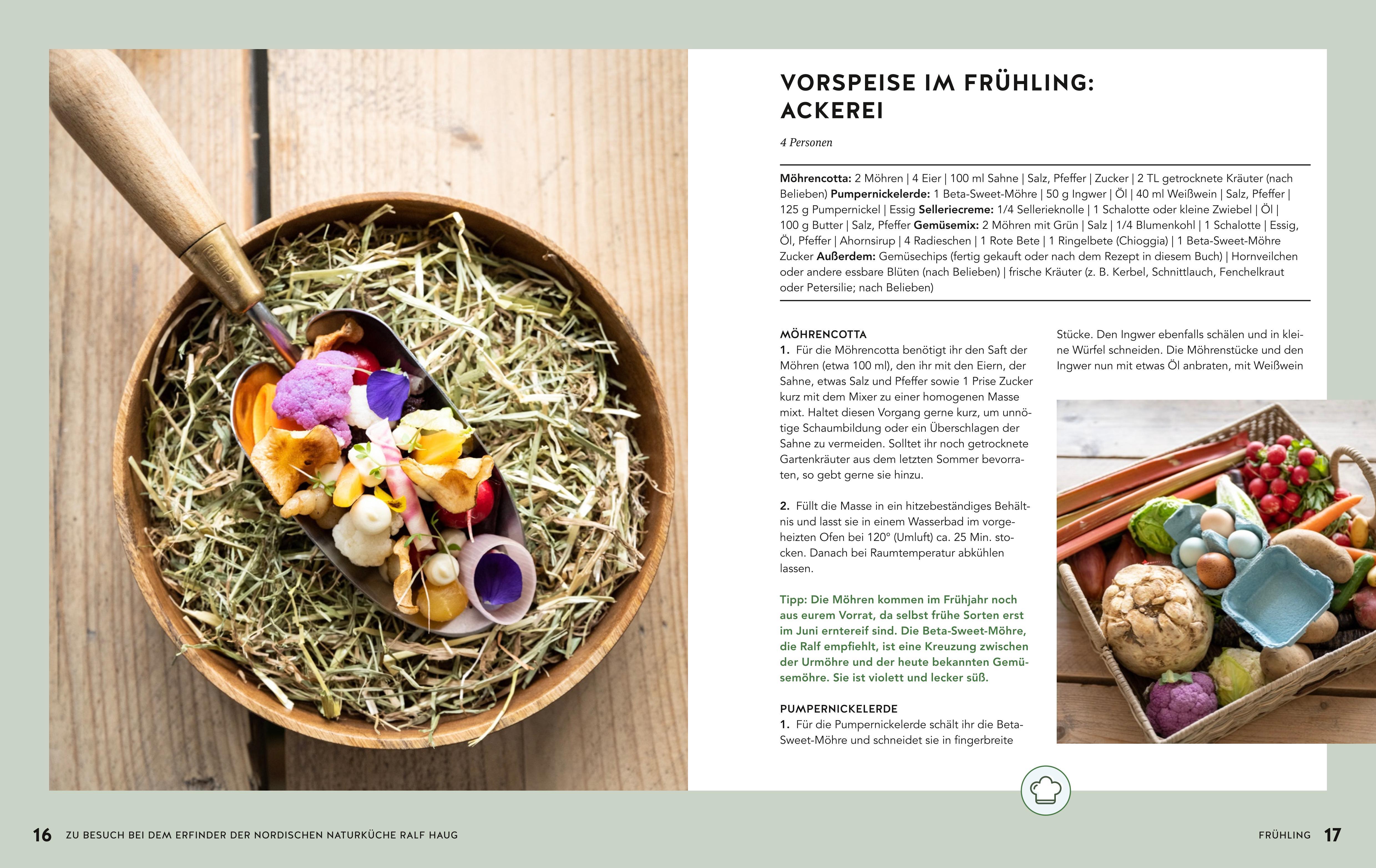 Beispielinhalt (Bild) Homefarming: Das Kochbuch