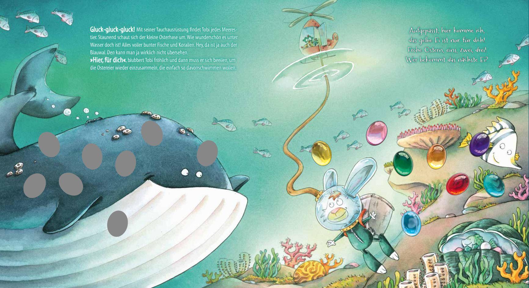 Beispielinhalt (Bild) Tobi, der tollpatschige Osterhase