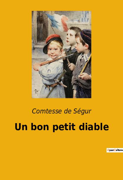 Vorderes Coverbild Un bon petit diable