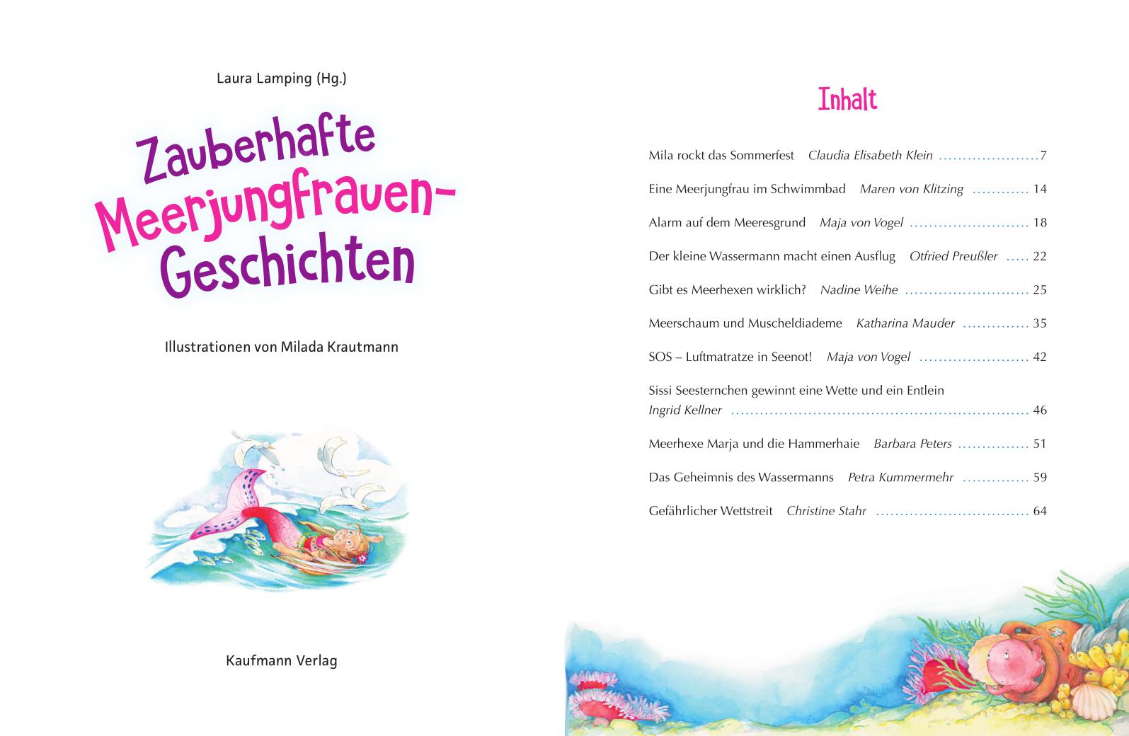 Beispielinhalt (Bild) Zauberhafte Meerjungfrauen-Geschichten