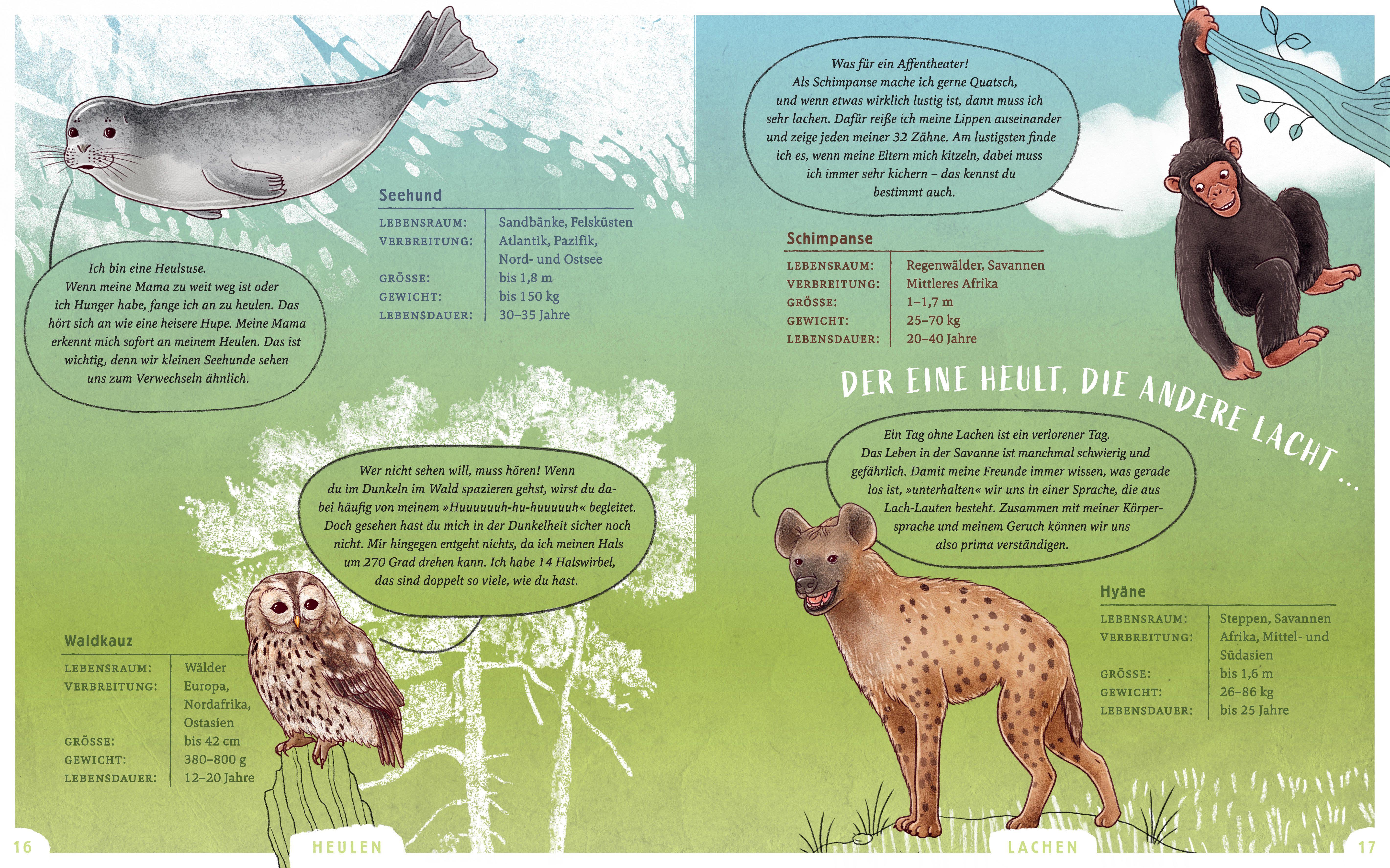 Beispielinhalt (Bild) Wir sind die Tiere dieser Welt