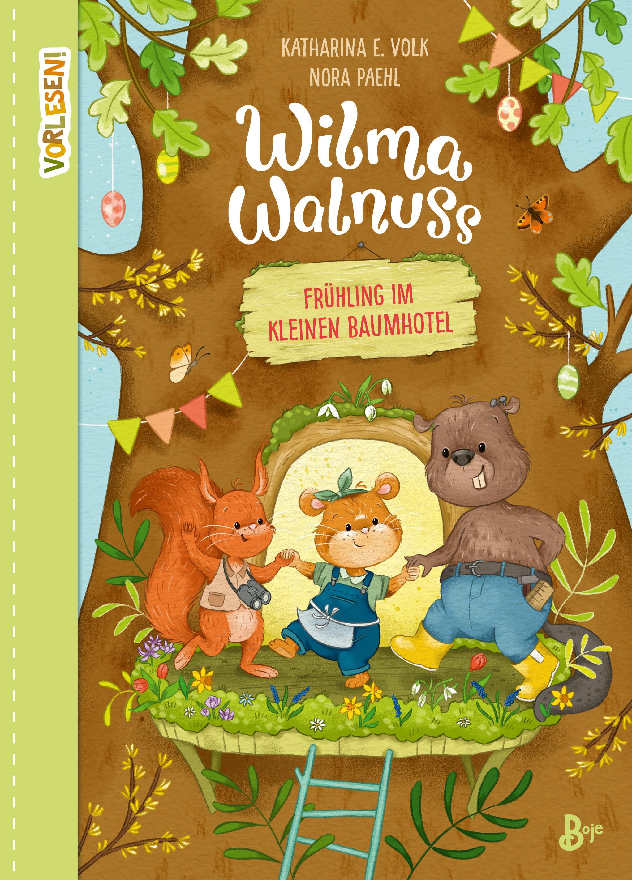 Vorderes Coverbild Wilma Walnuss - Frühling im kleinen Baumhotel (Band 2)