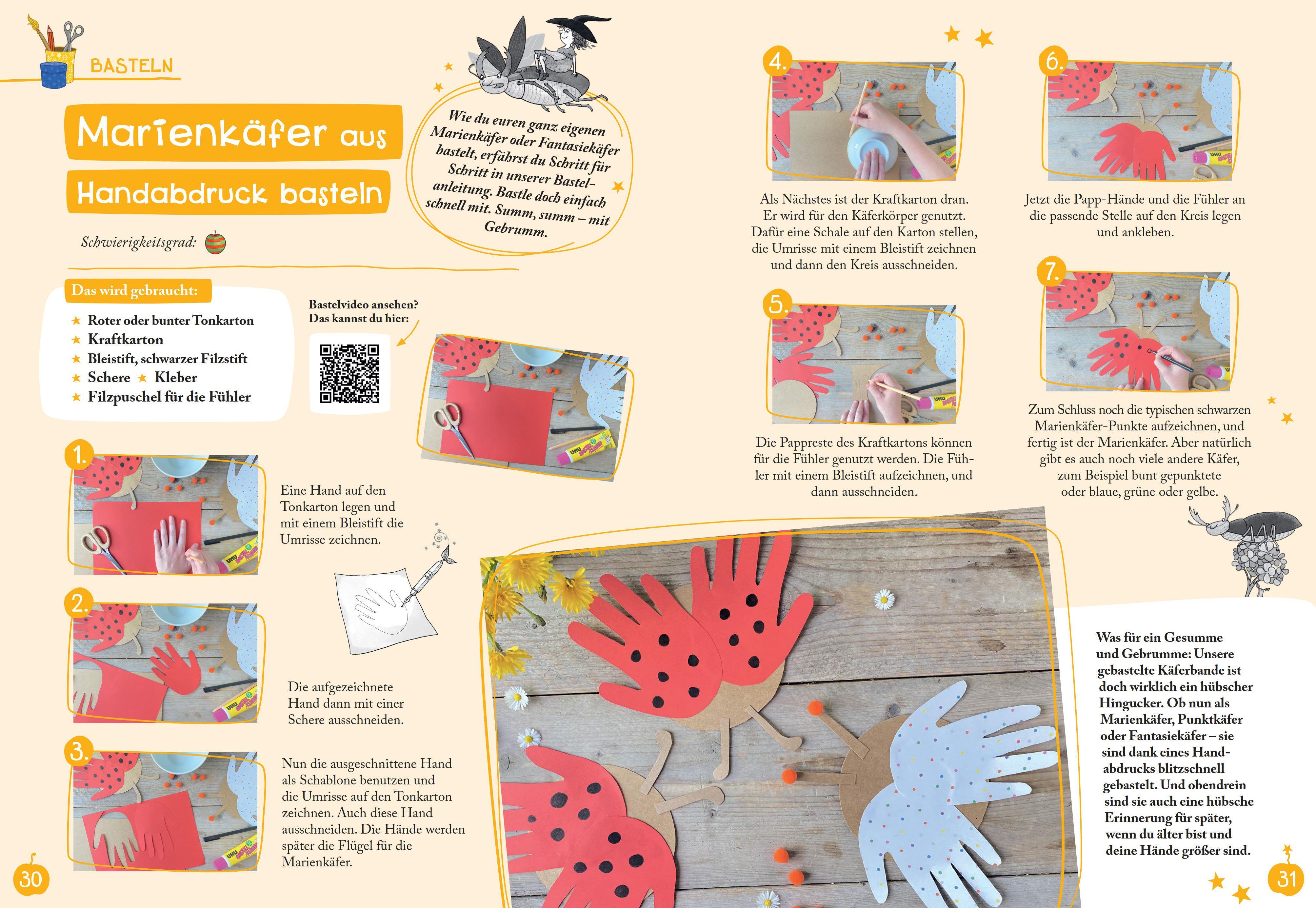 Beispielinhalt (Bild) Basteln & Spielen mit Petronella Apfelmus