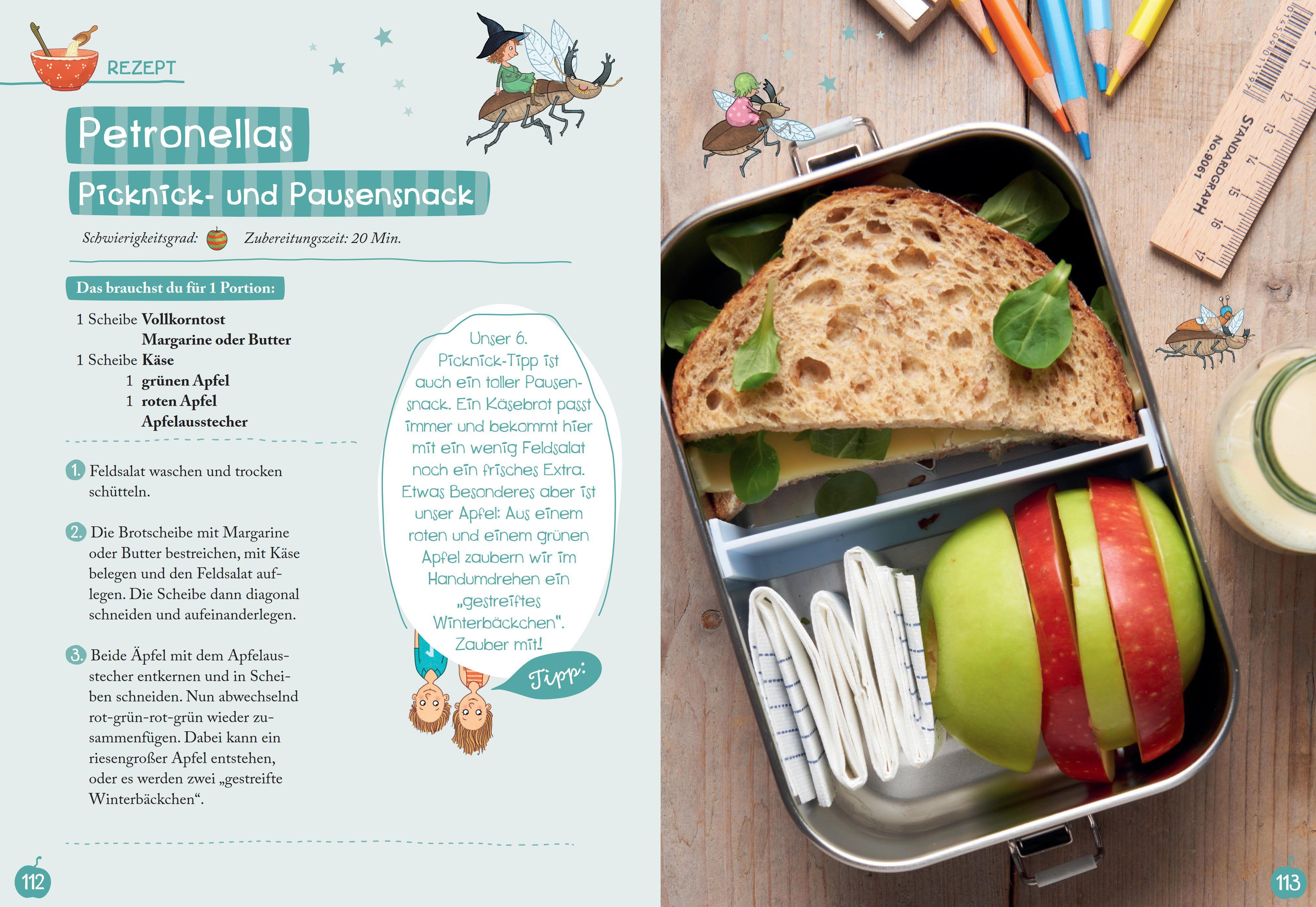 Beispielinhalt (Bild) Basteln & Spielen mit Petronella Apfelmus