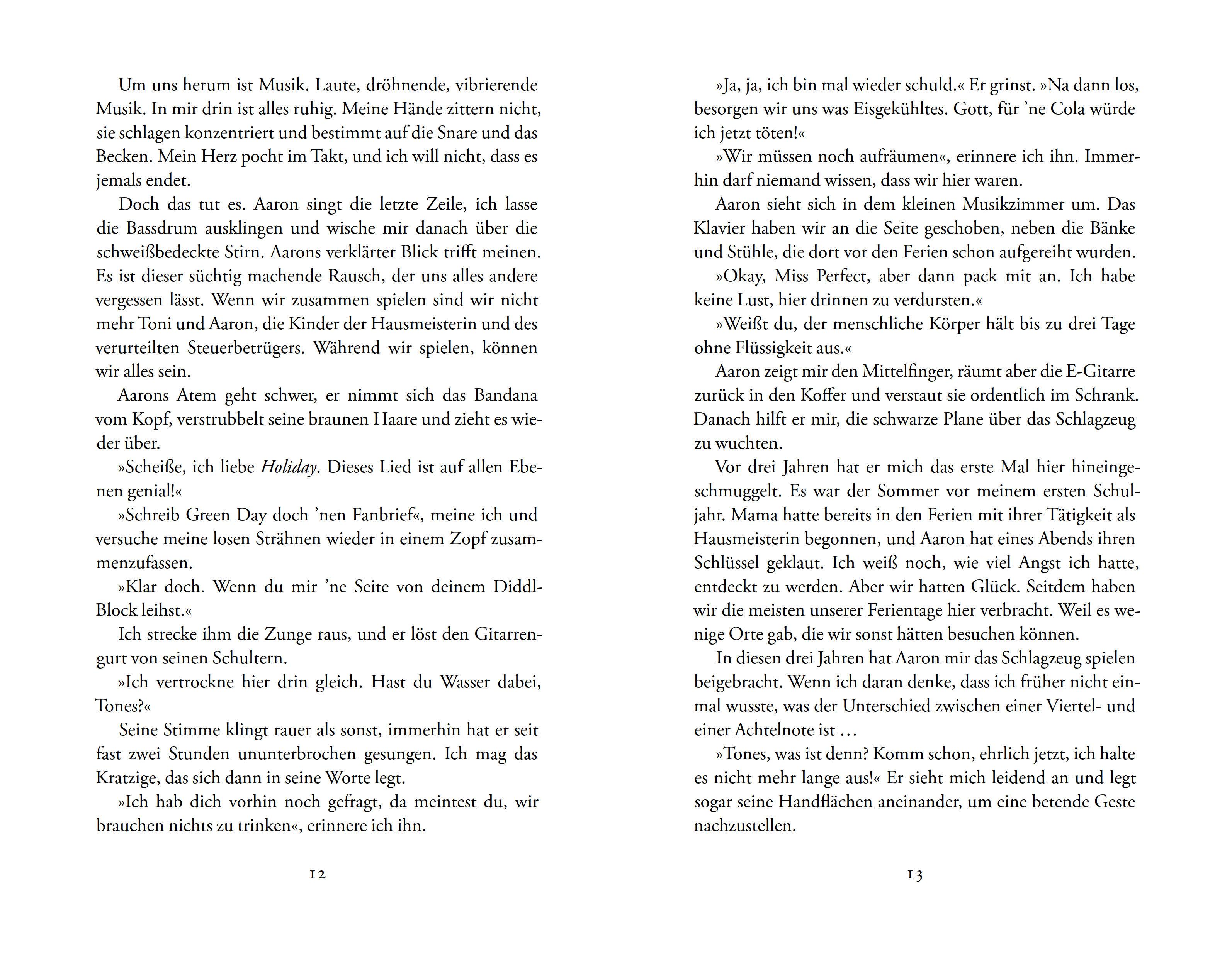 Beispielinhalt (Bild) Wie Melodien im Wind