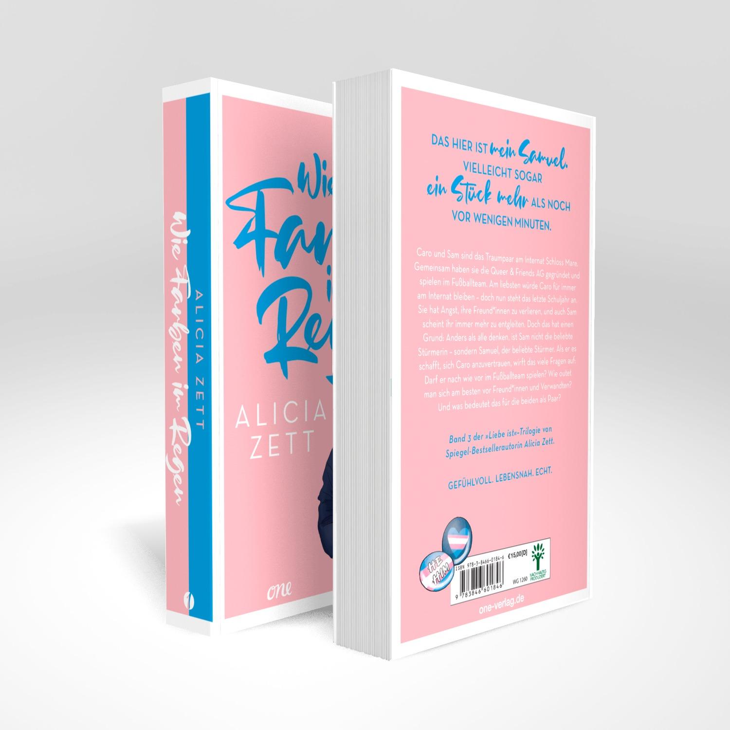 Beispielinhalt (Bild) Wie Farben im Regen