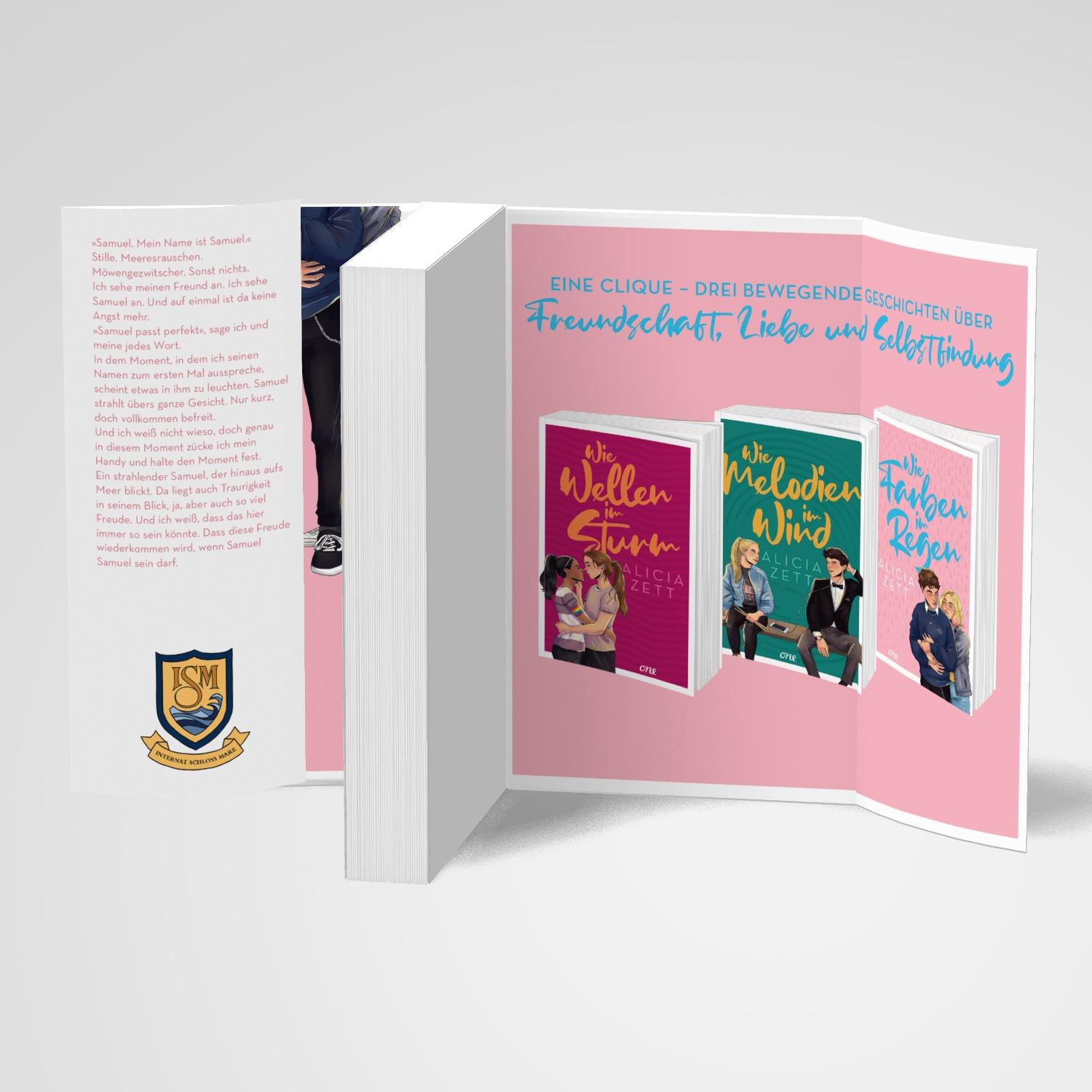 Beispielinhalt (Bild) Wie Farben im Regen