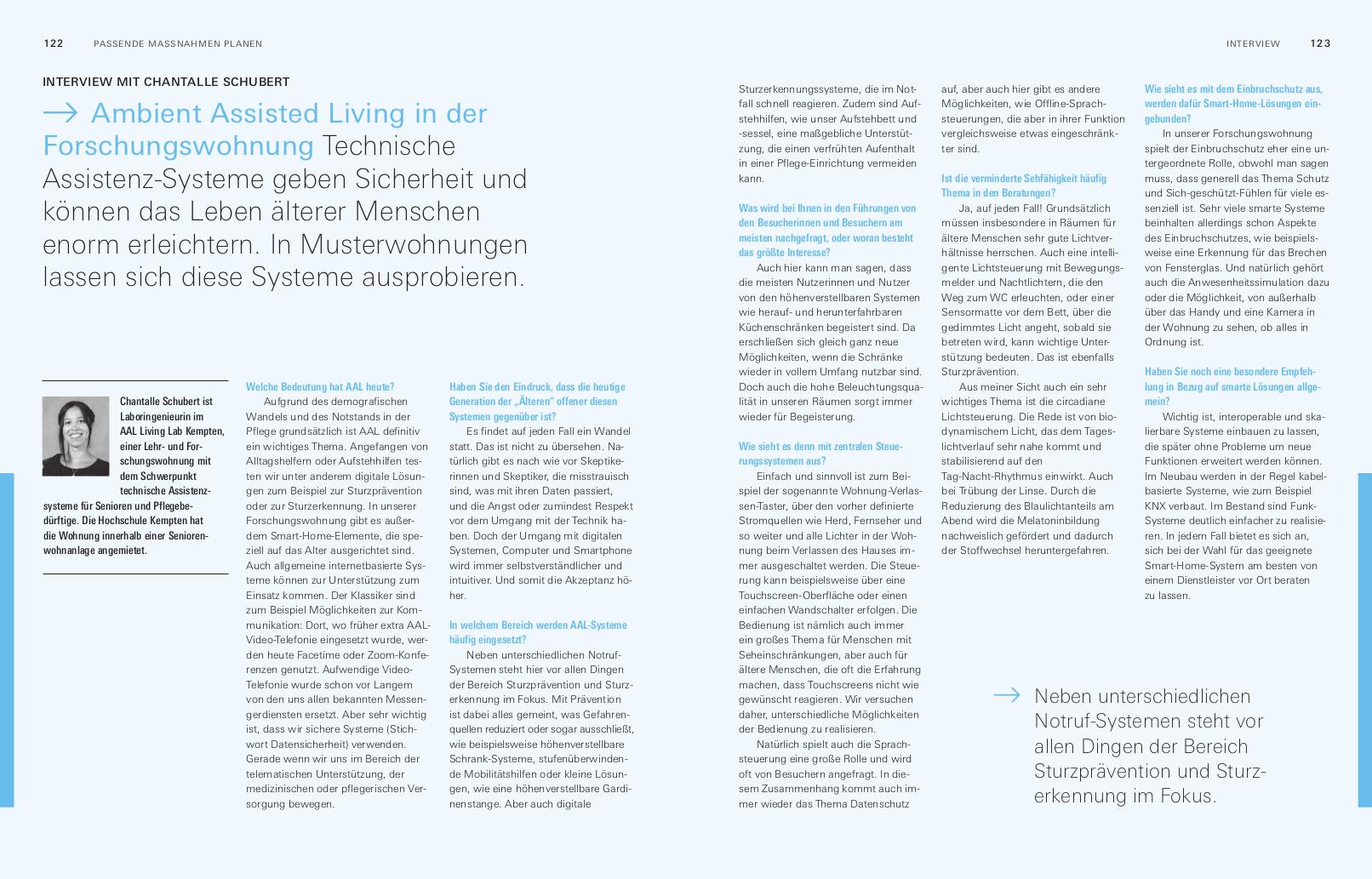 Beispielinhalt (Bild) Barrierefrei bauen und sanieren