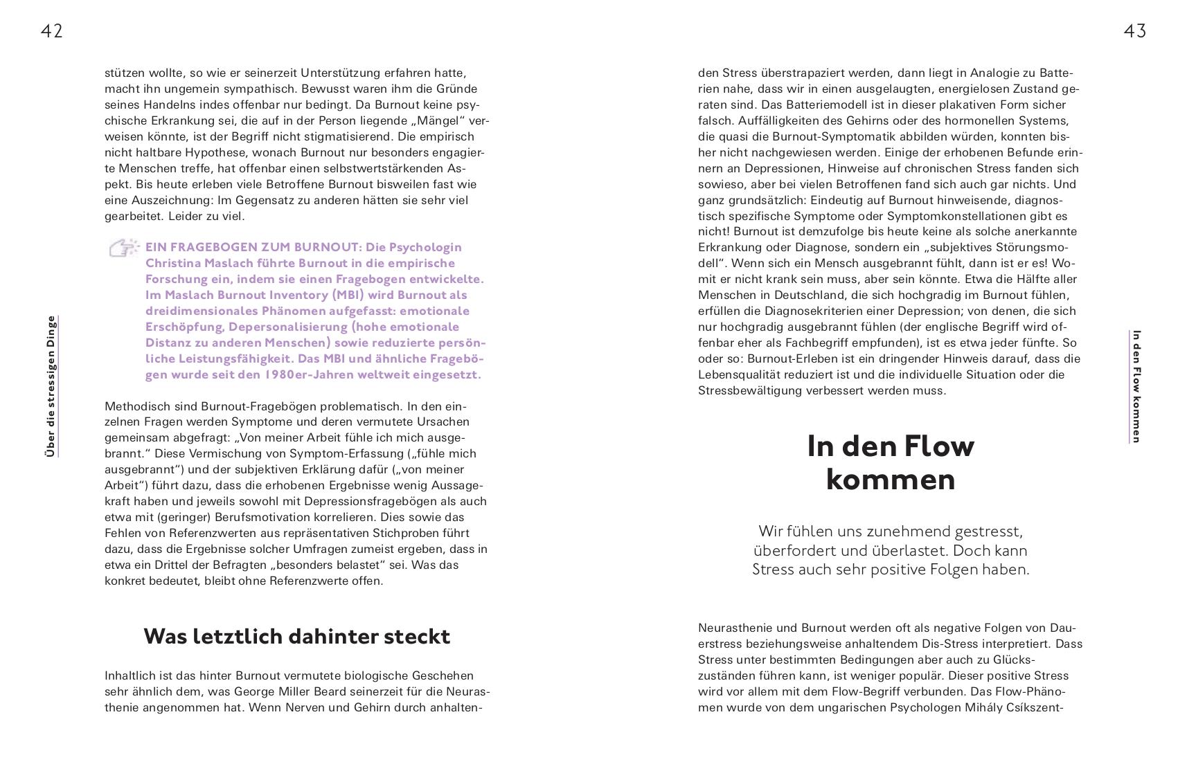 Beispielinhalt (Bild) Stress positiv nutzen