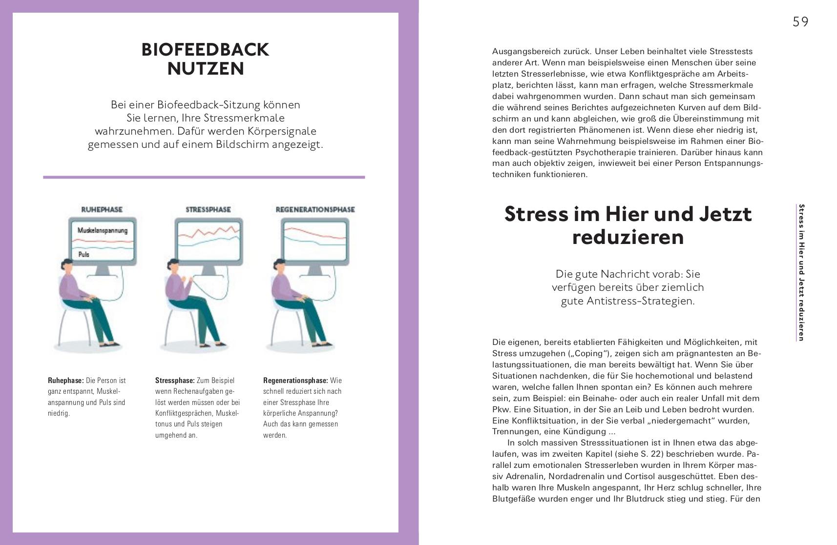 Beispielinhalt (Bild) Stress positiv nutzen