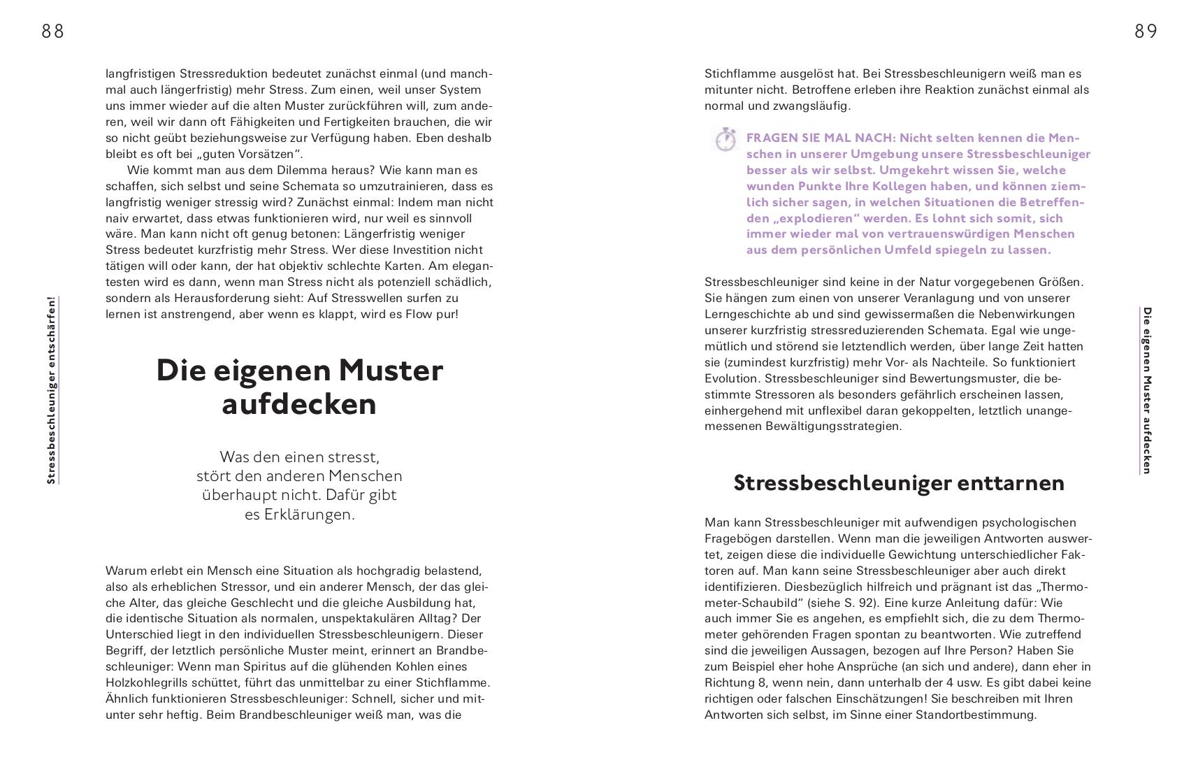 Beispielinhalt (Bild) Stress positiv nutzen