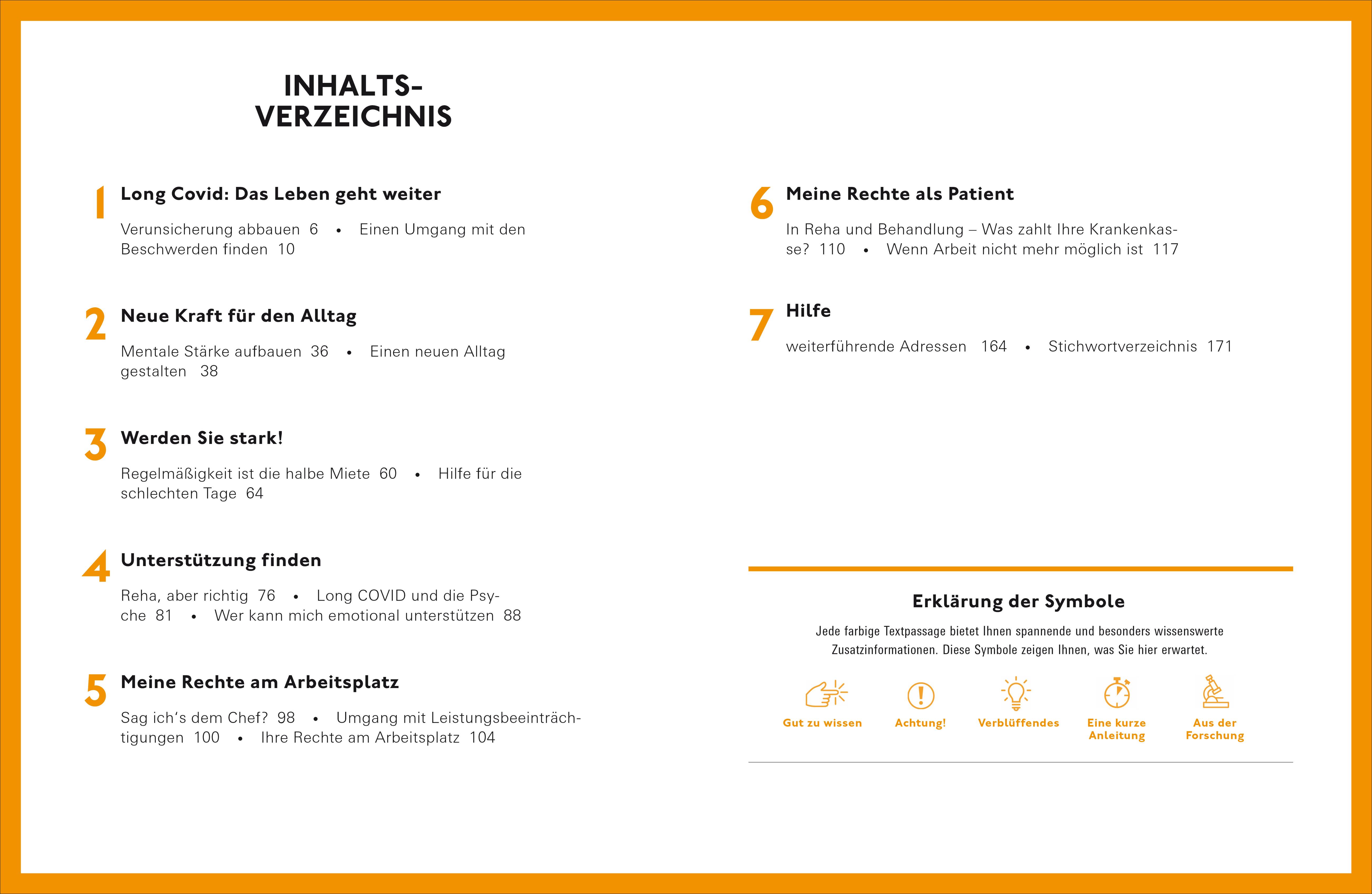 Beispielinhalt (Bild) Long Covid und Post Covid