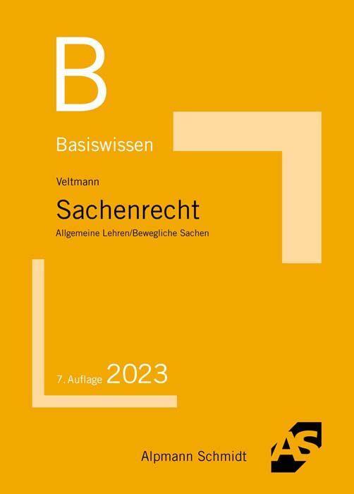Vorderes Coverbild Basiswissen Sachenrecht