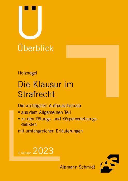 Vorderes Coverbild Die Klausur im Strafrecht