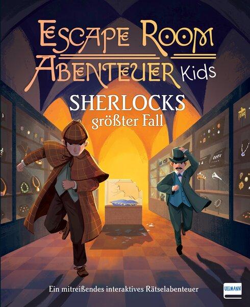 Vorderes Coverbild Escape Room Abenteuer Kids - Sherlocks größter Fall