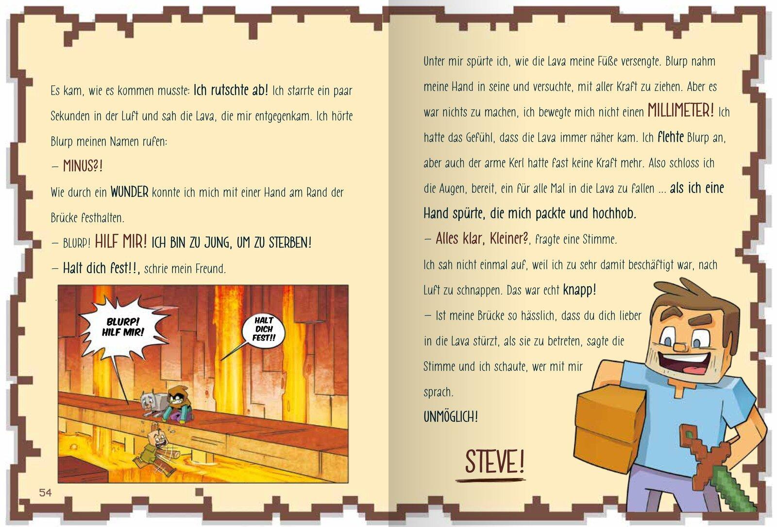 Beispielinhalt (Bild) Tagebuch eines kleinen Noobs- Bd. 1 - Ein neuer Krieger