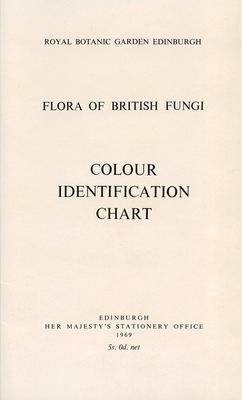 Vorderes Coverbild Flora of British Fungi: Colour Identification Chart