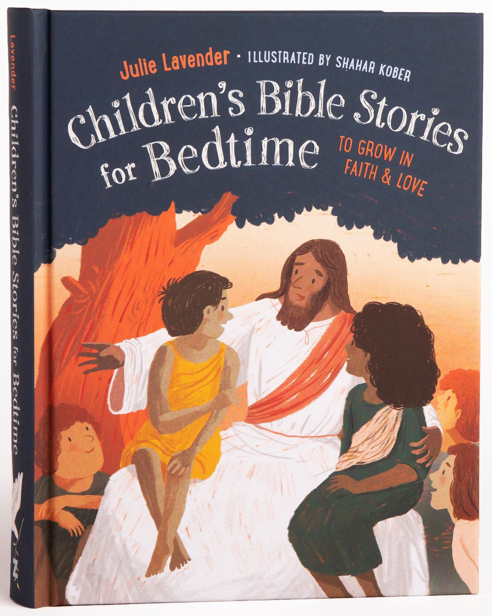 Vorderes Coverbild Childrens Bible Stories for Bedtime (Fully Illustrated): Gift Edition