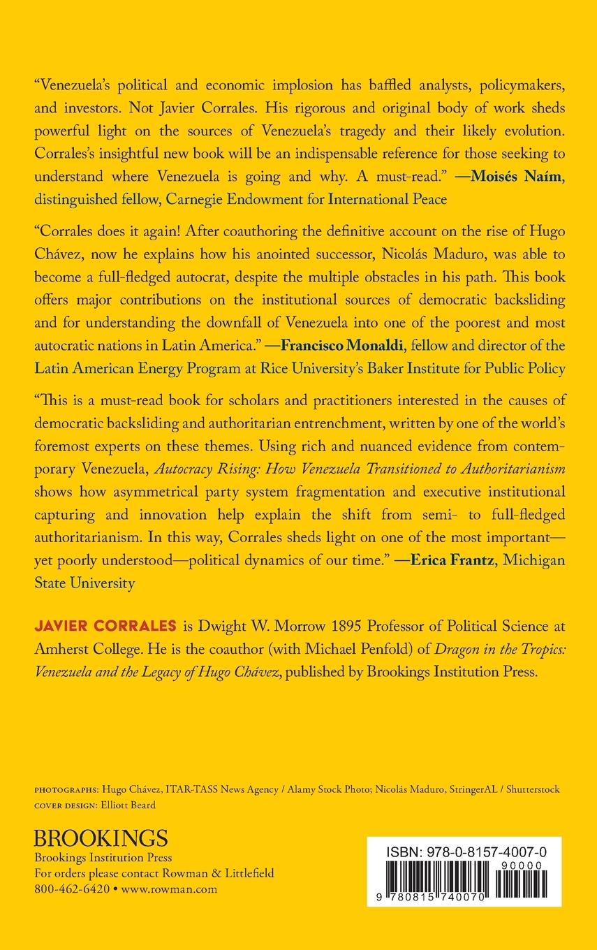 Rückseitencover Autocracy Rising