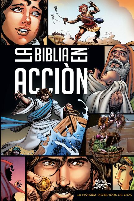 Vorderes Coverbild La Biblia En Acción (the Action Bible) (Spanish)