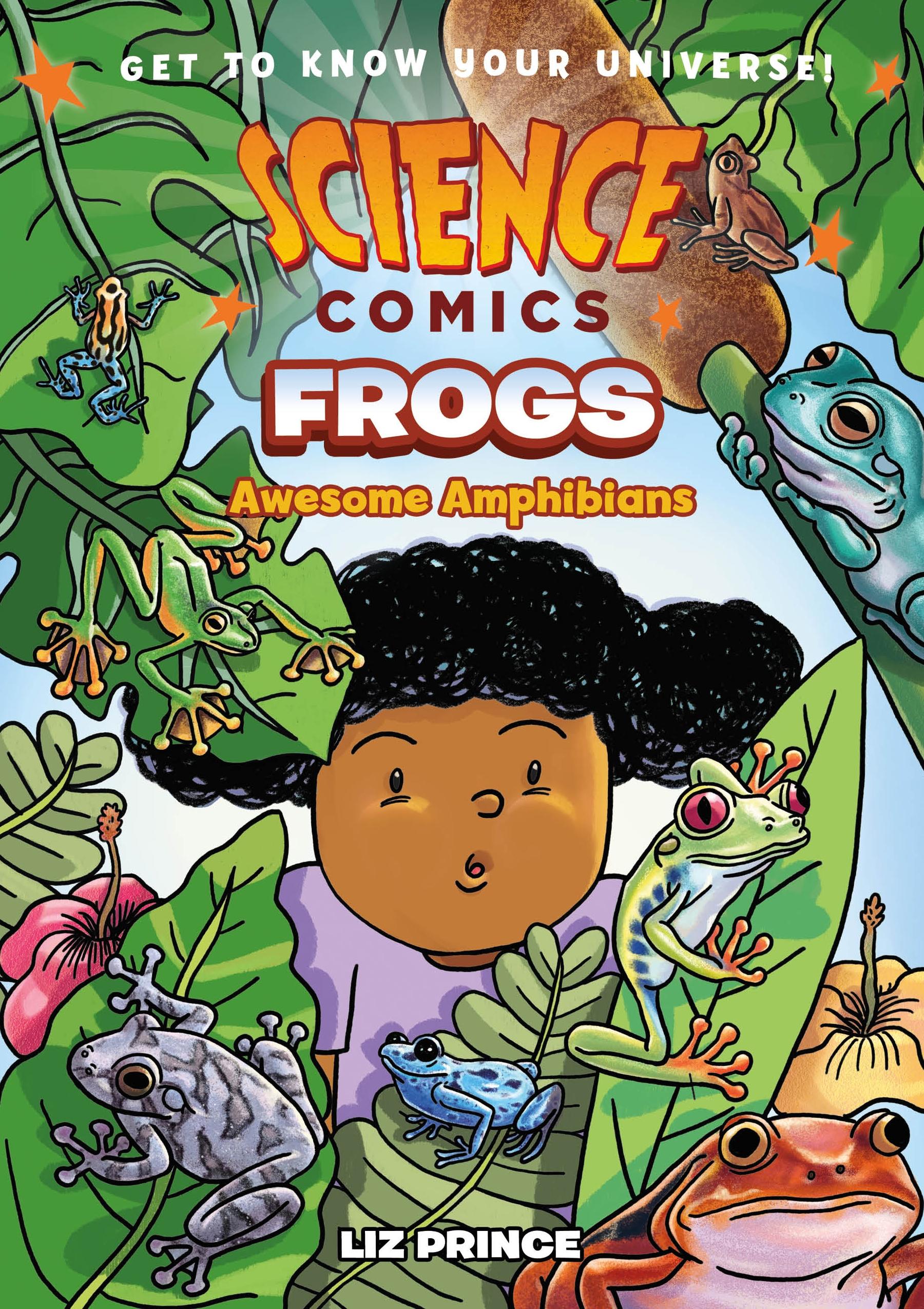 Vorderes Coverbild Science Comics: Frogs