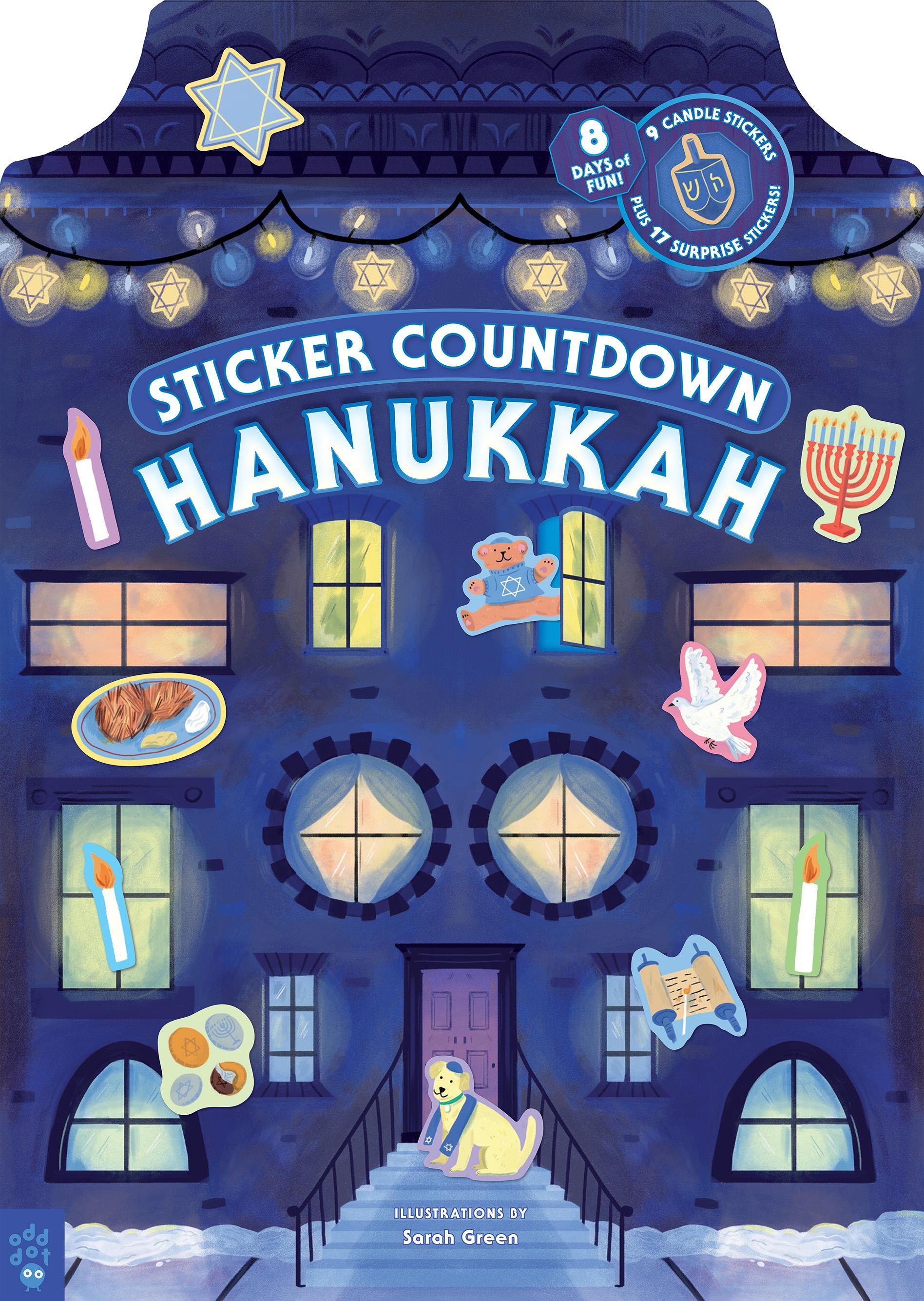 Vorderes Coverbild Sticker Countdown: Hanukkah