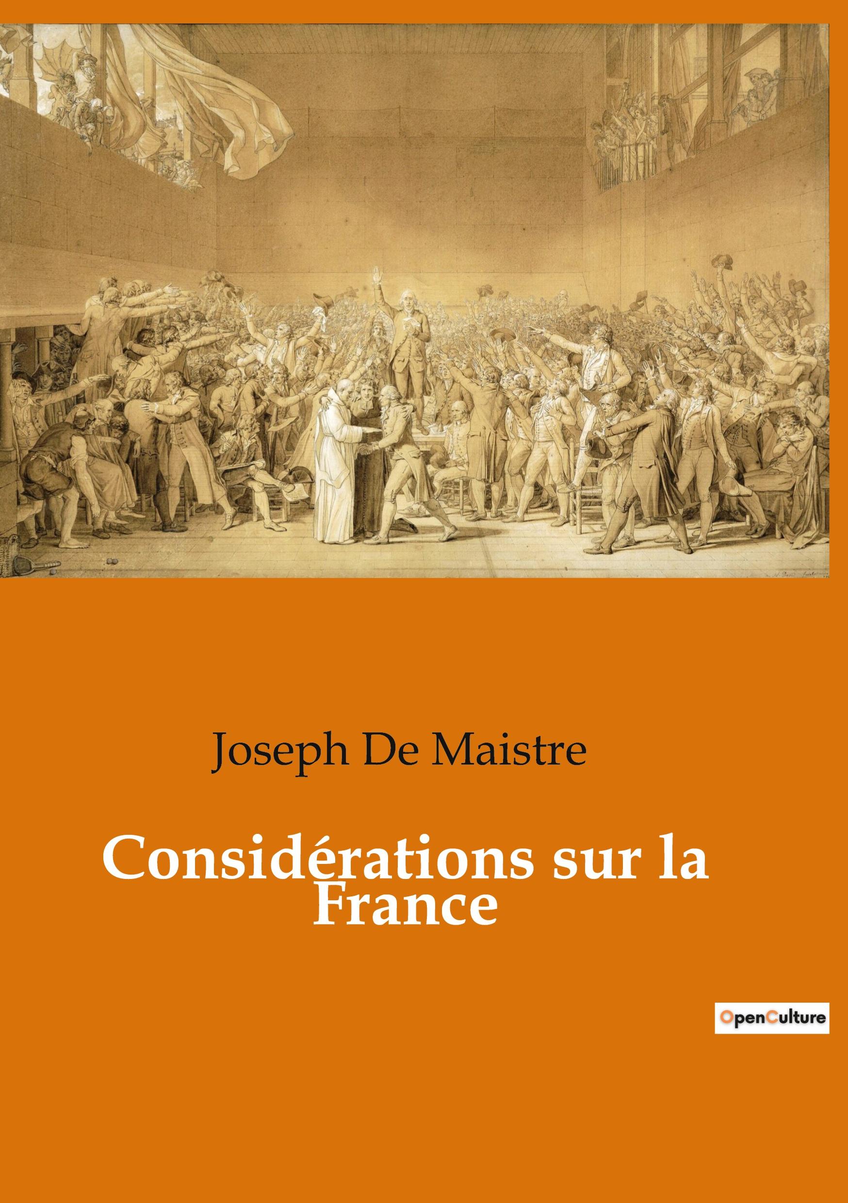 Vorderes Coverbild Considérations sur la France