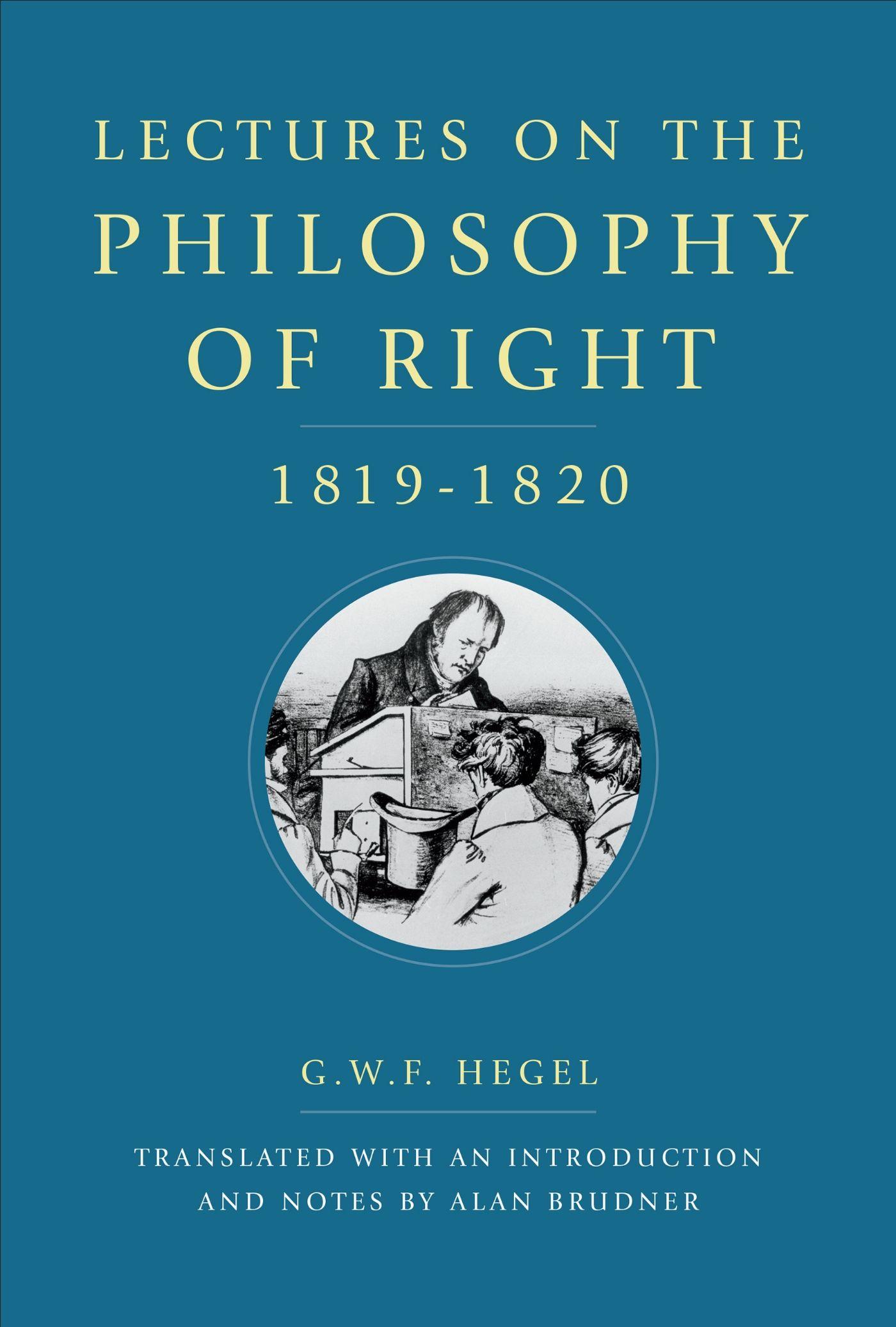 Vorderes Coverbild Lectures on the Philosophy of Right, 1819-1820