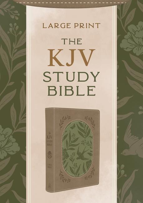 Vorderes Coverbild The KJV Study Bible, Large Print [Olive Branches]