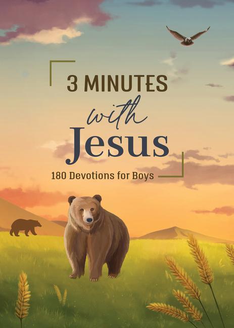 Vorderes Coverbild 3 Minutes with Jesus: 180 Devotions for Boys