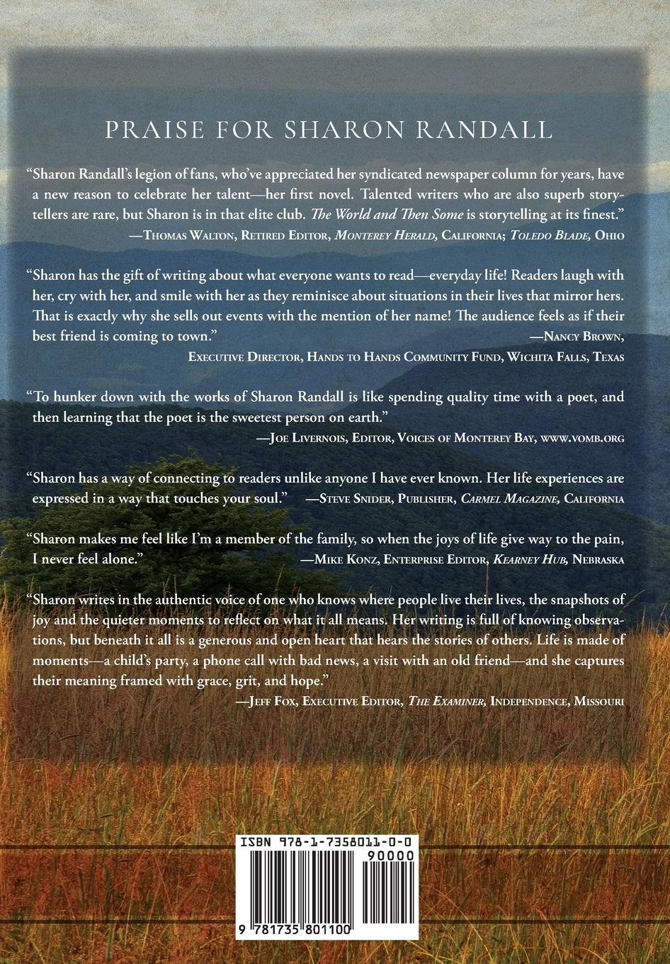 Rückseitencover The World and Then Some