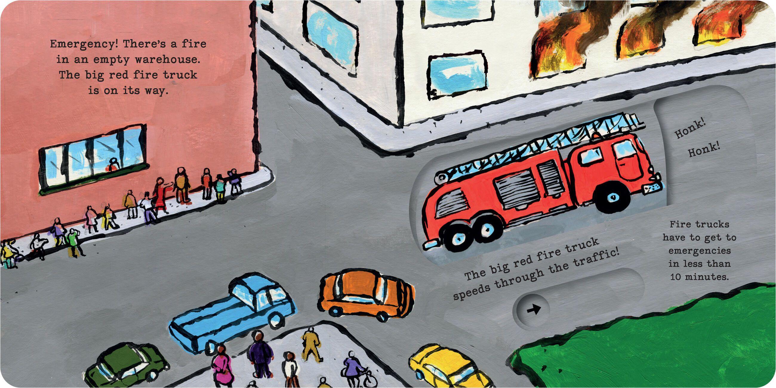 Beispielinhalt (Bild) Big Red Fire Truck