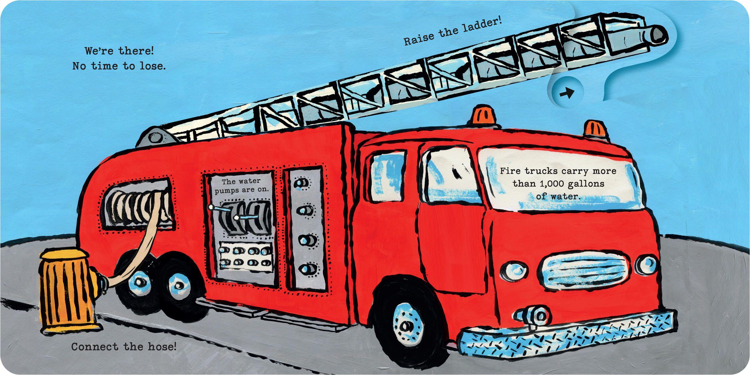Beispielinhalt (Bild) Big Red Fire Truck