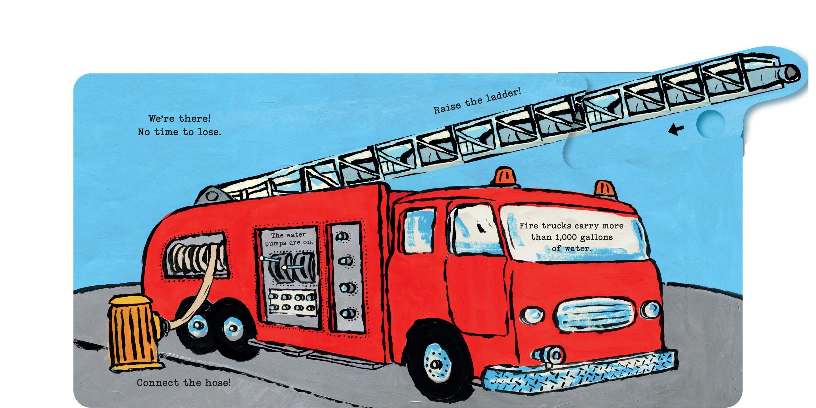 Beispielinhalt (Bild) Big Red Fire Truck
