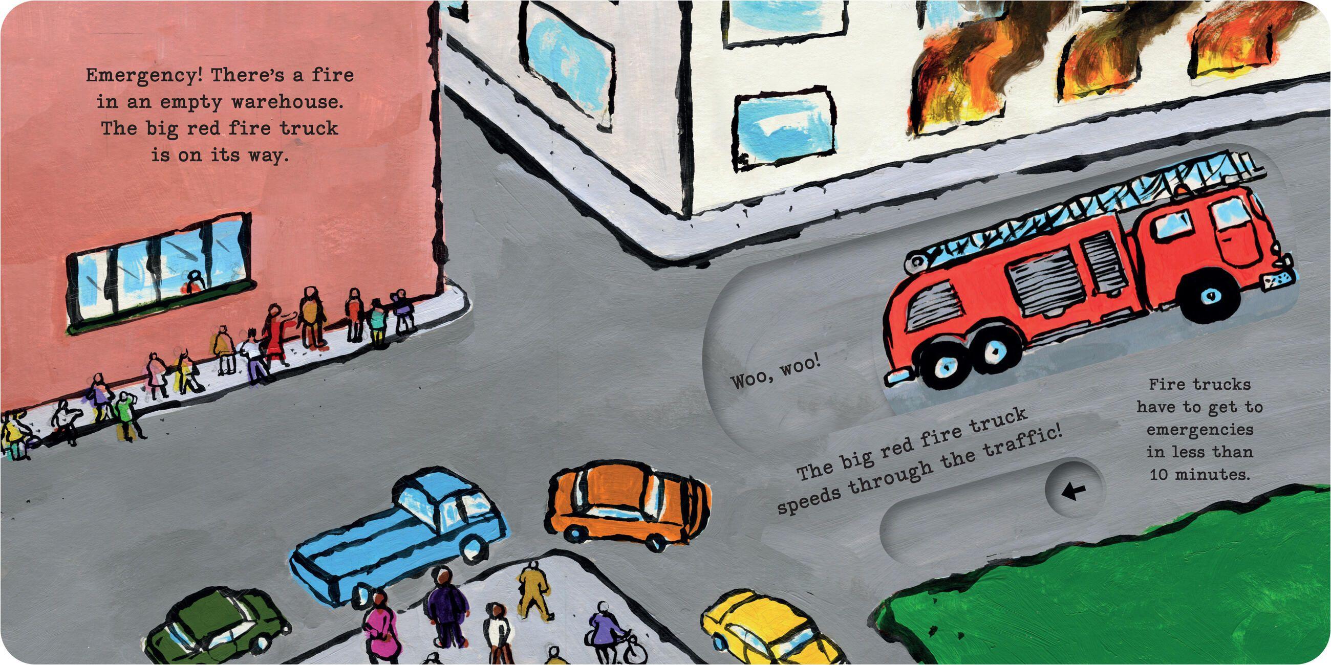Beispielinhalt (Bild) Big Red Fire Truck