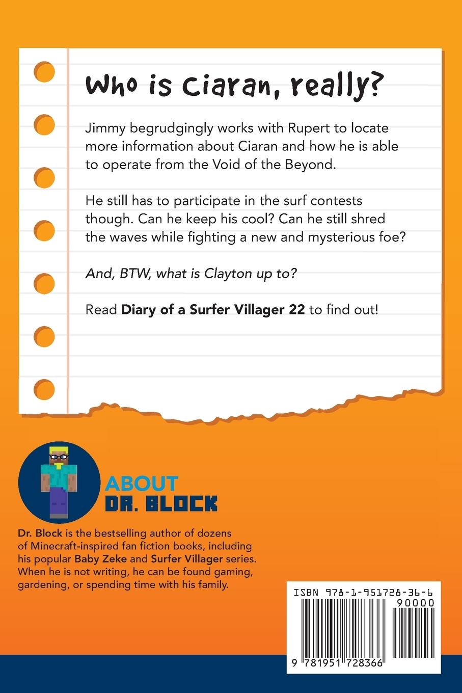 Rückseitencover Diary of a Surfer Villager, Book 22