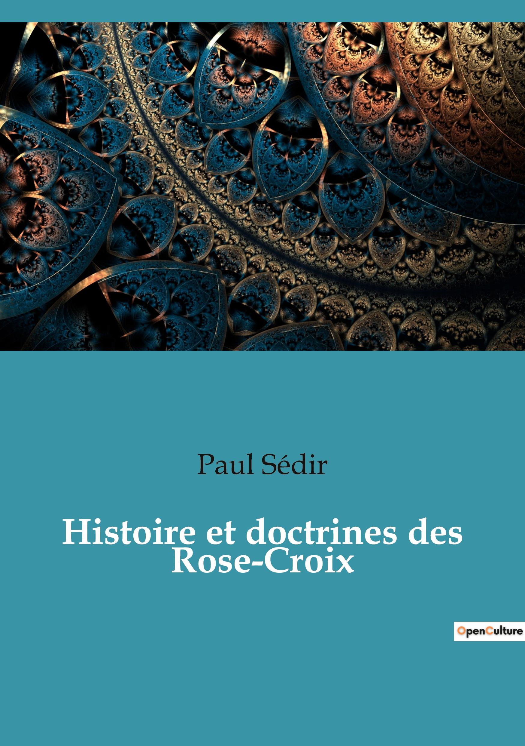 Vorderes Coverbild Histoire et doctrines des Rose-Croix