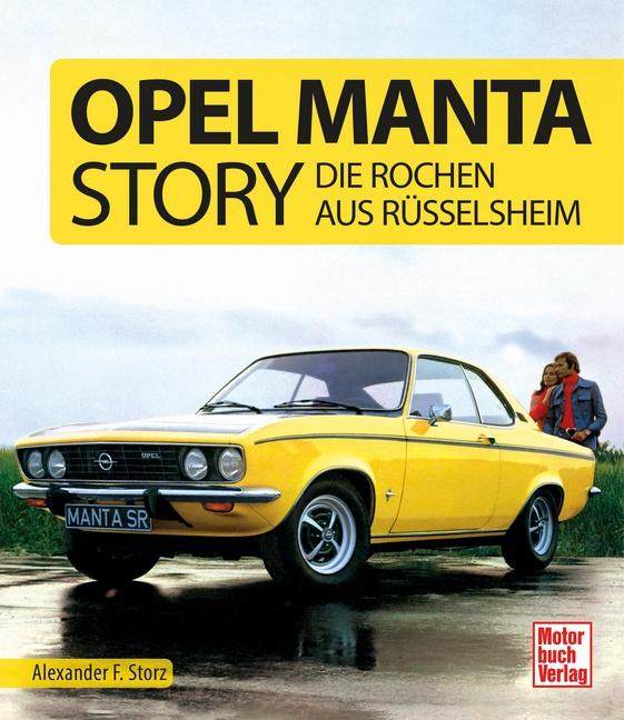 Vorderes Coverbild Opel Manta Story