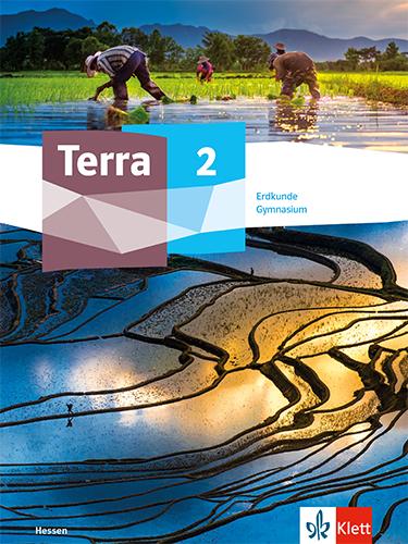 Vorderes Coverbild Terra Erdkunde 2.Schulbuch Klasse 7/8.  Ausgabe Hessen Gymnasium