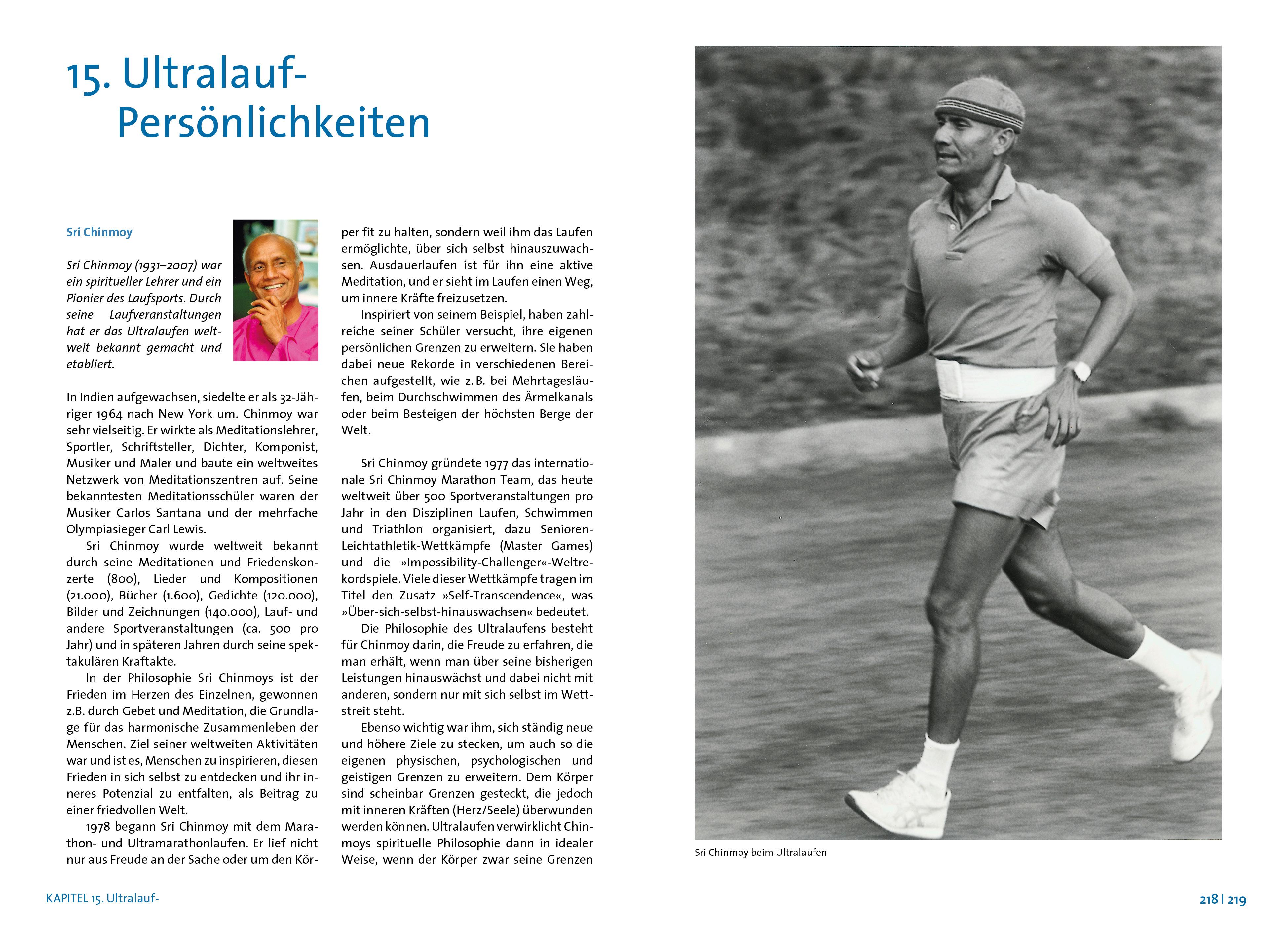 Beispielinhalt (Bild) Das große Buch vom Ultramarathon